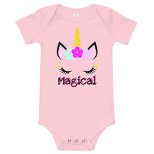 Load image into Gallery viewer, &#39;Magical&#39; Unicorn Baby Onesie
