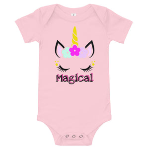 'Magical' Unicorn Baby Onesie