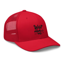 Load image into Gallery viewer, &#39;Wife Mom Boss&#39; Trucker Cap
