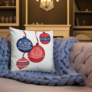 'Merry Christmas' Premium Pillow