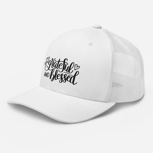 'Grateful & Blessed' Trucker Cap