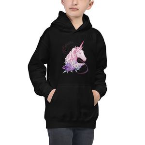 'Pink Unicorn' Kids Hoodie