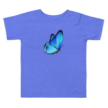 Load image into Gallery viewer, &#39;Blue Butterfly&#39; Toddler Short Sleeve Tee
