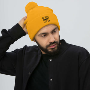 'Talk Pumpkin Spice To Me' Unisex Pom-Pom Beanie