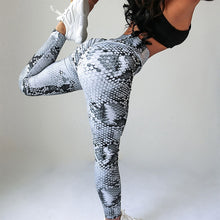 Load image into Gallery viewer, Women&#39;s Elastic Animal Print Sport Leggings
