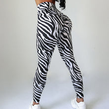 Load image into Gallery viewer, Women&#39;s Elastic Animal Print Sport Leggings
