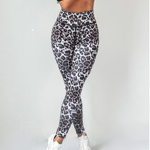 Load image into Gallery viewer, Women&#39;s Elastic Animal Print Sport Leggings
