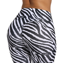 Load image into Gallery viewer, Women&#39;s Elastic Animal Print Sport Leggings
