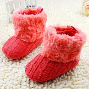 Infant Crochet Knit Fashion Boots