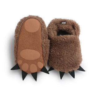 Infant 'Monster Claw' Moccasin Slippers