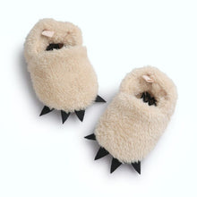 Load image into Gallery viewer, Infant &#39;Monster Claw&#39; Moccasin Slippers
