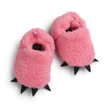 Load image into Gallery viewer, Infant &#39;Monster Claw&#39; Moccasin Slippers
