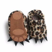 Load image into Gallery viewer, Infant &#39;Monster Claw&#39; Moccasin Slippers
