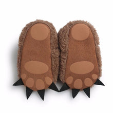 Load image into Gallery viewer, Infant &#39;Monster Claw&#39; Moccasin Slippers
