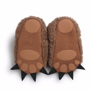 Infant 'Monster Claw' Moccasin Slippers