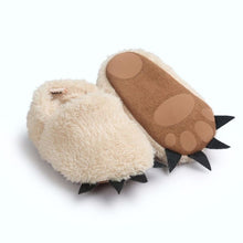 Load image into Gallery viewer, Infant &#39;Monster Claw&#39; Moccasin Slippers
