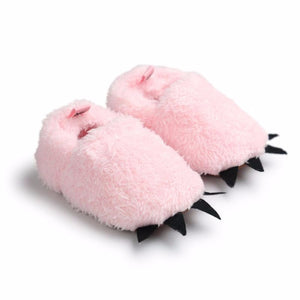 Infant 'Monster Claw' Moccasin Slippers