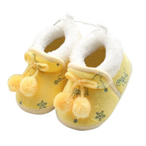 Fuzzy Infant Soft Sole Boots