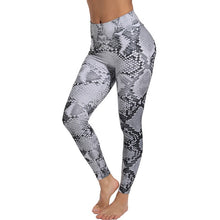 Load image into Gallery viewer, Women&#39;s Elastic Animal Print Sport Leggings
