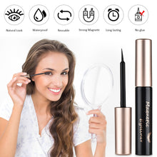 Load image into Gallery viewer, Waterproof Magnetic Eyelash and Liquid Eyeliner Set
