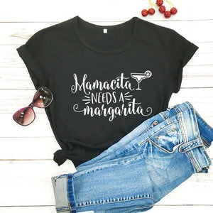 'Mamacita Needs A Margarita' Women's T-Shirt