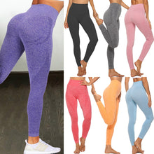 Load image into Gallery viewer, Seamless High Waist Yoga Leggings
