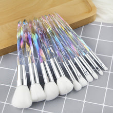 Load image into Gallery viewer, &#39;Glam Makeup Brush Set&#39; 10 Pieces
