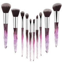 Load image into Gallery viewer, &#39;Glam Makeup Brush Set&#39; 10 Pieces
