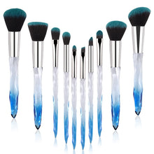 Load image into Gallery viewer, &#39;Glam Makeup Brush Set&#39; 10 Pieces
