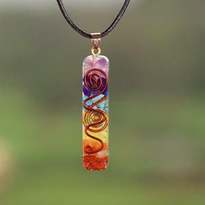 Reiki Chakra Orgone Pendant Necklace