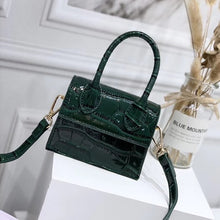 Load image into Gallery viewer, Women&#39;s Crocodile Pattern Mini Handbag
