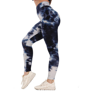 Women's 'Color Burst' Fitness Leggings TikTok Trend