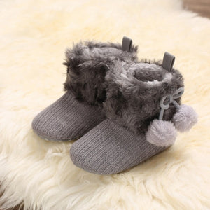 Infant Crochet Knit Fashion Boots