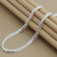 Load image into Gallery viewer, 925 Sterling Silver Jewelry Snake Chain Necklace
