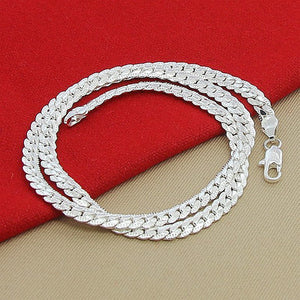 925 Sterling Silver Jewelry Snake Chain Necklace