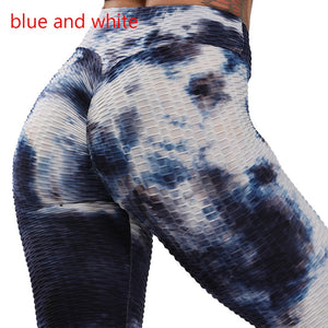 Women's 'Color Burst' Fitness Leggings TikTok Trend