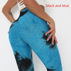 Women's 'Color Burst' Fitness Leggings TikTok Trend