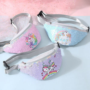 Children's Unicorn Sequin Fashion Pouch