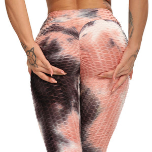 Women's 'Color Burst' Fitness Leggings TikTok Trend