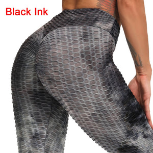 Women's 'Color Burst' Fitness Leggings TikTok Trend