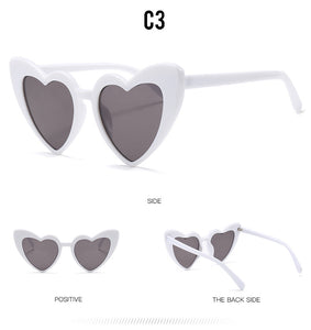 'Love Heart Shaped Women's Sunglasses'