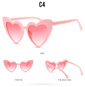 'Love Heart Shaped Women's Sunglasses'