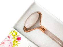 Load image into Gallery viewer, Crystal Face Massagers in Jade and Rose Quartz
