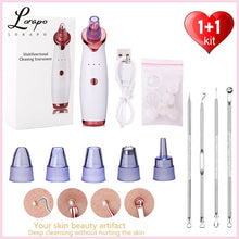 Load image into Gallery viewer, Electric Facial Cleaner Vacuum Suction Set Beauty Skin Care Tools
