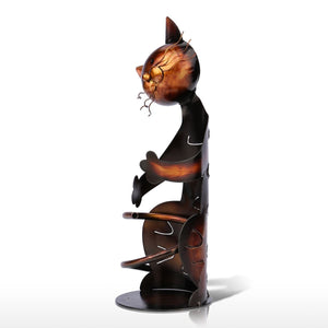 'Cat Wine Rack Wine Holder'