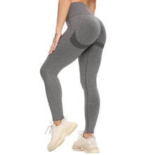 Load image into Gallery viewer, High Waist Seamless Booty Lifting Push Up Leggings
