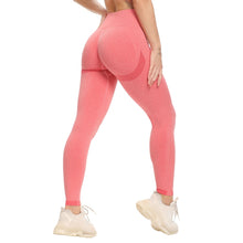 Load image into Gallery viewer, High Waist Seamless Booty Lifting Push Up Leggings
