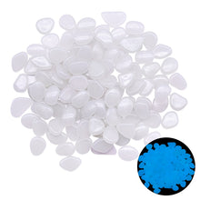 Load image into Gallery viewer, 25/50pcs Glow in the Dark Garden Pebbles
