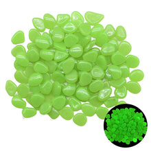 Load image into Gallery viewer, 25/50pcs Glow in the Dark Garden Pebbles
