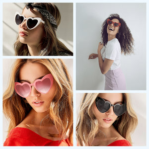 'Love Heart Shaped Women's Sunglasses'